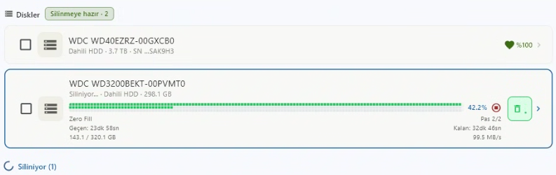 Disk Detection &amp; List